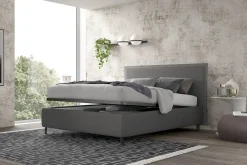 Letto matrimoniale contenitore STILL con rete a doghe