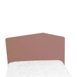 LETTO SINGOLO CON CONTENITORE MOD. EDDY ROVERE NORDICO E ROSA