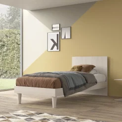 LETTO SINGOLO CON GIROLETTO MOD. BLOK OLMO