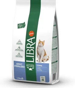 LIBRA CAT ADULTO STERILIZED TONNO KG 1.5: vendita online LIBRA CAT ADULTO STERILIZED TONNO KG 1.5 in offerta
