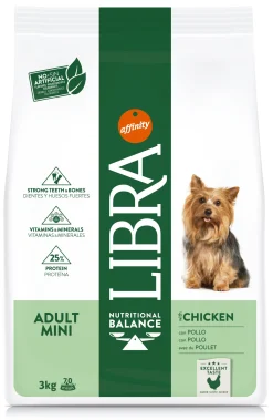 LIBRA DOG ADULTO MINI POLLO 3KG: vendita online LIBRA DOG ADULTO MINI POLLO 3KG in offerta