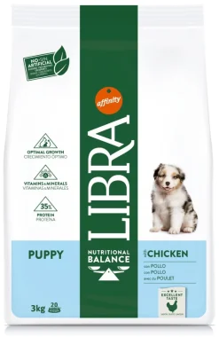 LIBRA DOG PUPPY POLLO 3KG: vendita online LIBRA DOG PUPPY POLLO 3KG in offerta