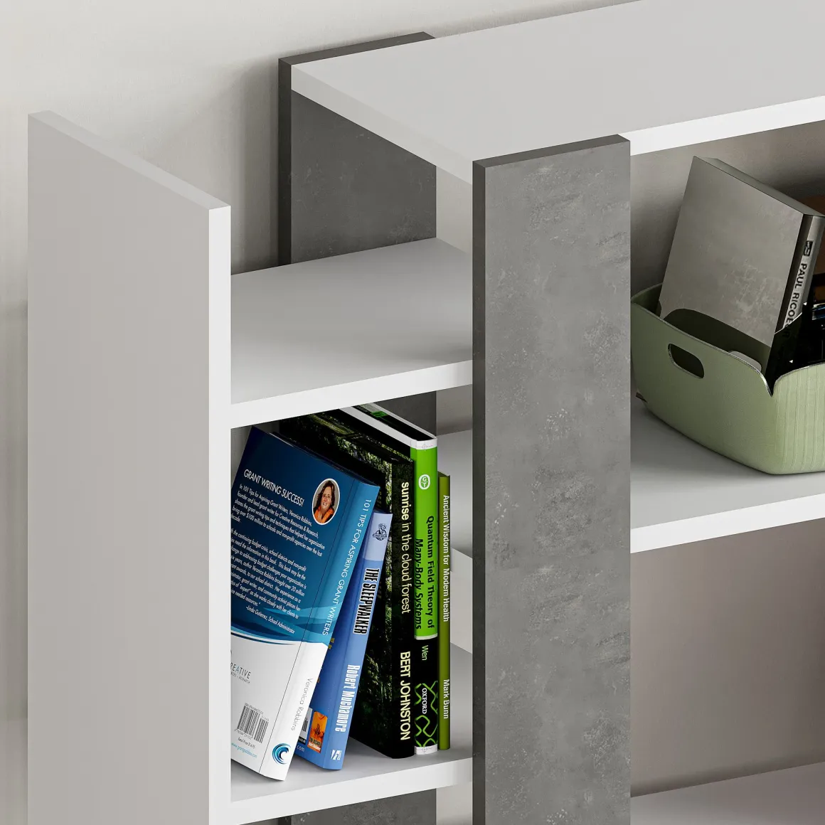 LIBRERIA LIFT BIANCO E RETRO GRAY: vendita online LIBRERIA LIFT BIANCO E RETRO GRAY in offerta