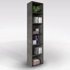 Libreria a colonna FLAT: libreria a colonna in laminato ossido