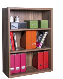 LIBRERIA MOD.DA VINCI CM 81,6X35,7 H. 112,3 NOCE BRERA: vendita online LIBRERIA MOD.DA VINCI CM 81,6X35,7 H. 112,3 NOCE BRERA in offerta