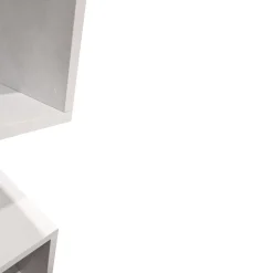 LIBRERIA MOD. DOUBLE OSSIDO BIANCO BIFACCIALE: vendita online LIBRERIA MOD. DOUBLE OSSIDO BIANCO BIFACCIALE in offerta