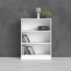 LIBRERIA MODELLO BASIC BIANCO OPACO