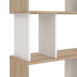 LIBRERIA MOD. MAZE JACKSON HICKORY E BIANCO OPACO : vendita online LIBRERIA MOD. MAZE JACKSON HICKORY E BIANCO OPACO in offerta