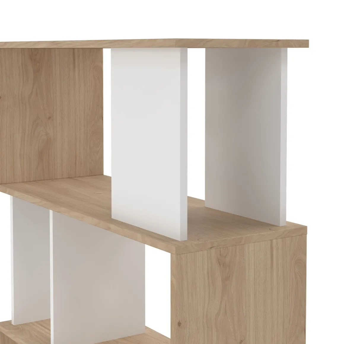 LIBRERIA MOD. MAZE JACKSON HICKORY E BIANCO OPACO : vendita online LIBRERIA MOD. MAZE JACKSON HICKORY E BIANCO OPACO in offerta