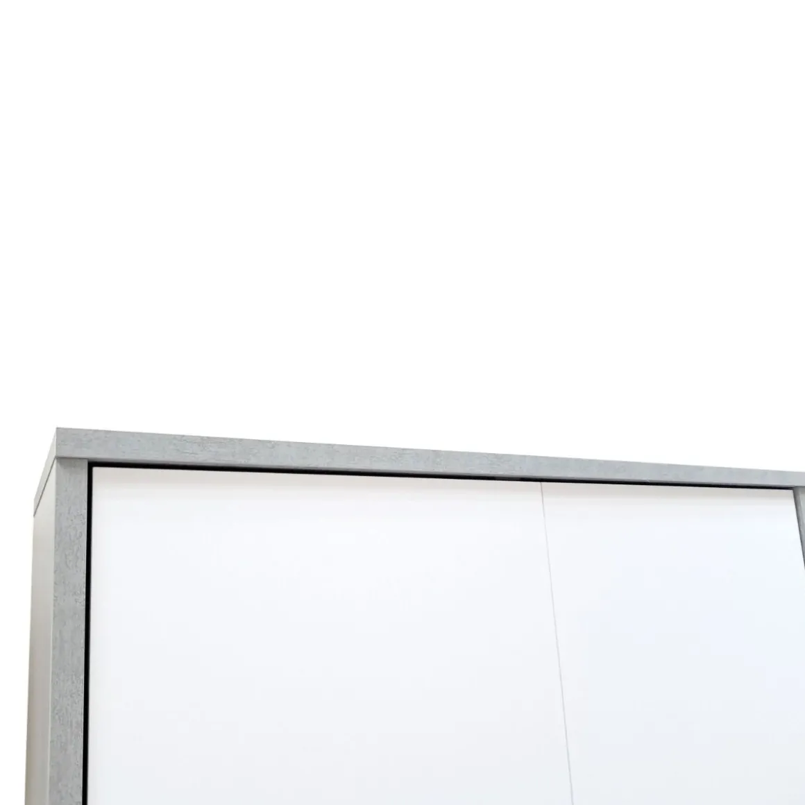 LIBRERIA OMEGA II BIANCO FRASSINATO E CEMENTO: vendita online LIBRERIA OMEGA II BIANCO FRASSINATO E CEMENTO in offerta