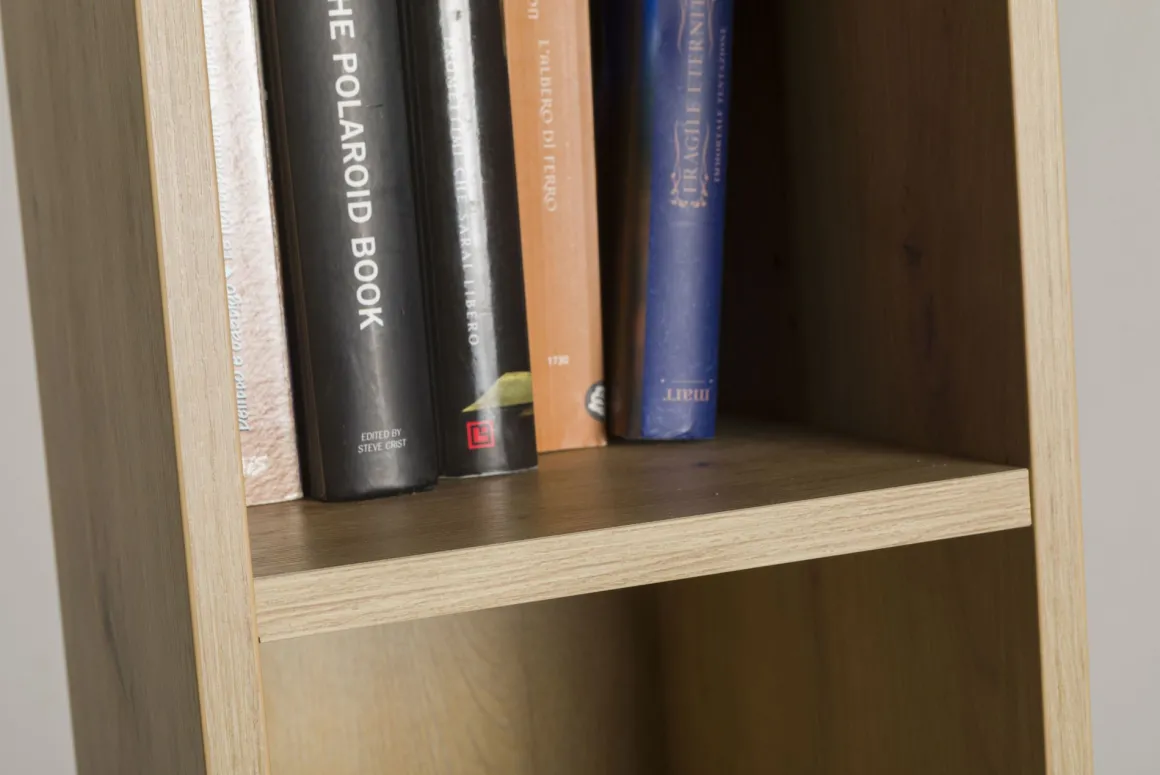 LIBRERIA PENSILE MOD.MUNDI ROVERE ARTISAN: vendita online LIBRERIA PENSILE MOD.MUNDI ROVERE ARTISAN in offerta