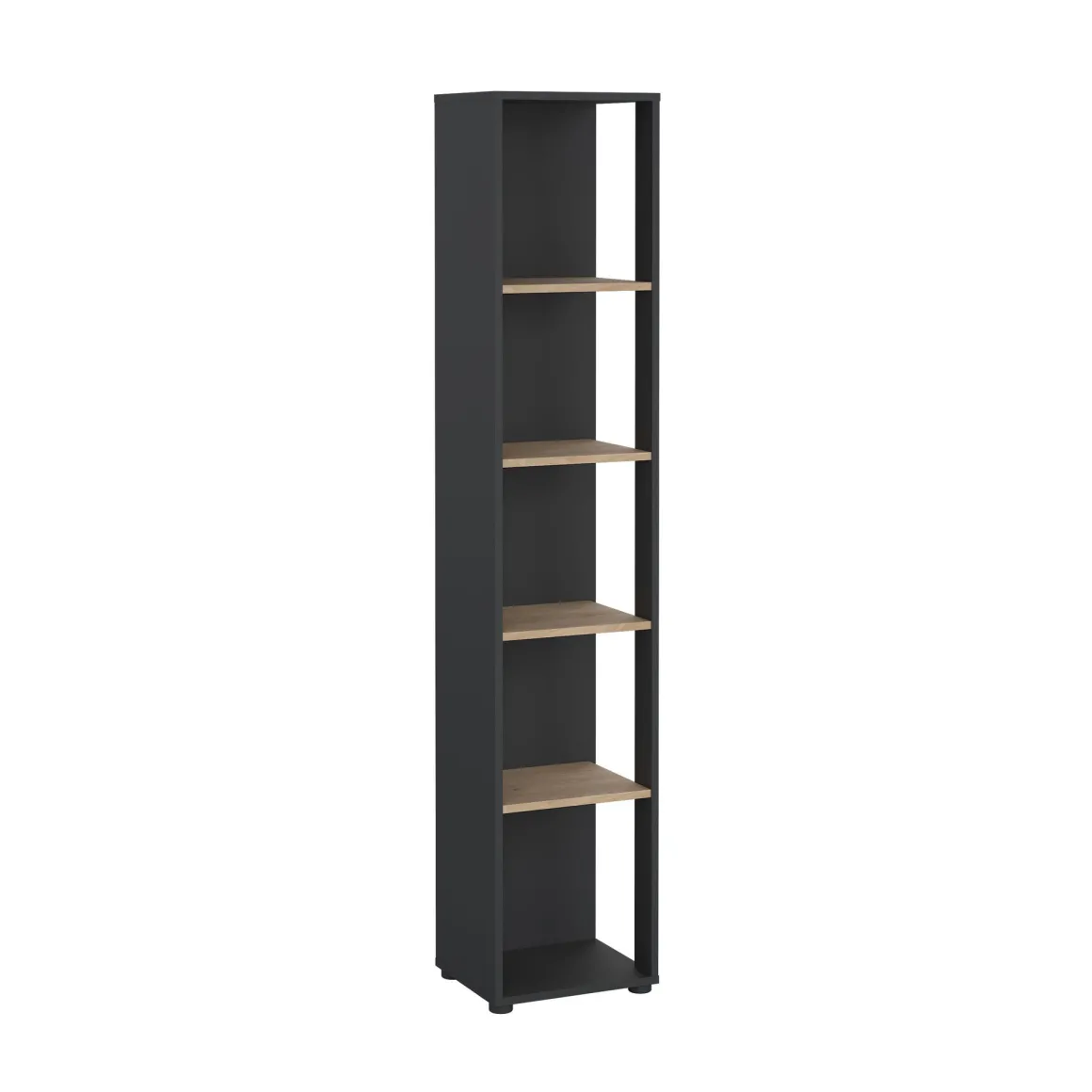LIBRERIA SIGN CM 40.8X34.3 H.204.7 GRIGIO OPACO E JACKSON HICHORY: vendita online LIBRERIA SIGN CM 40.8X34.3 H.204.7 GRIGIO OPACO E JACKSON HICHORY in offerta