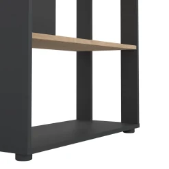 LIBRERIA SIGN CM 79.6X34.4 H.204.7 GRIGIO OPACO E JACKSON HICHORY : vendita online LIBRERIA SIGN CM 79.6X34.4 H.204.7 GRIGIO OPACO E JACKSON HICHORY in offerta