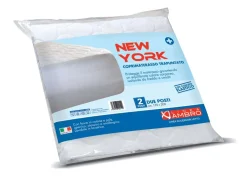 LINEA AMBRO - COPRIMATERASSO TRAPUNTATO NEW YORK 1P E 1/2 125X200CM: vendita online LINEA AMBRO - COPRIMATERASSO TRAPUNTATO NEW YORK 1P E 1/2 125X200CM in offerta