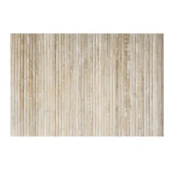 LINEA BAMBOO COOL - TAPPETO IN BAMBU' GESSO 120X180CM: vendita online LINEA BAMBOO COOL - TAPPETO IN BAMBU' GESSO 120X180CM in offerta