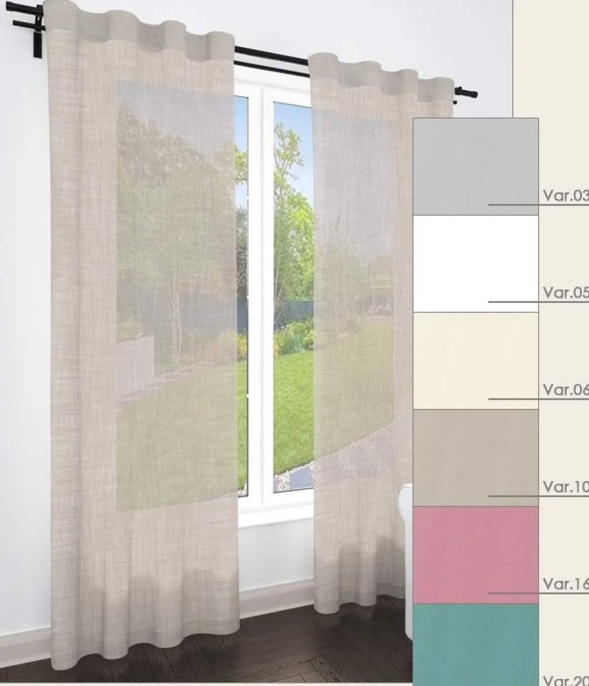 LINEA BRENDA - TELO IN POLIESTERE 200X300CM TORTORA: vendita online LINEA BRENDA - TELO IN POLIESTERE 200X300CM TORTORA in offerta