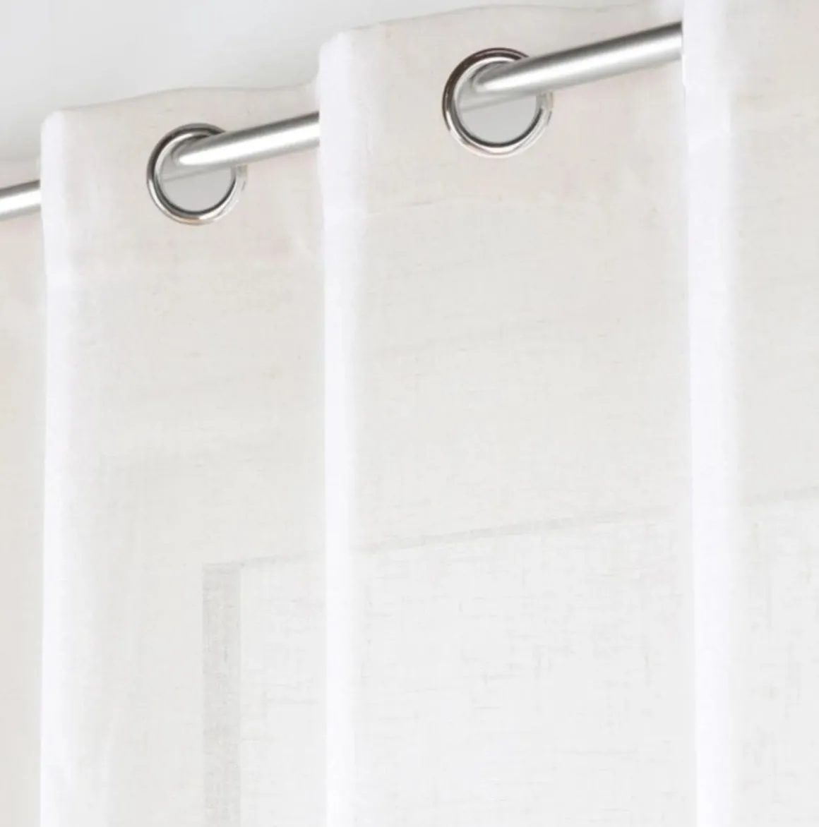 LINEA CLORIS - TENDA CON OCCHIELLI TESSUTO EFFETTO LINO 140X280CM NATURALE: vendita online LINEA CLORIS - TENDA CON OCCHIELLI TESSUTO EFFETTO LINO 140X280CM NATURALE in offerta