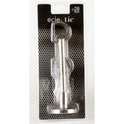 LINEA ECLECTIC - SUPPORTO PARETE LUNGO COLORE CROMO SATINATO : vendita online LINEA ECLECTIC - SUPPORTO PARETE LUNGO COLORE CROMO SATINATO in offerta