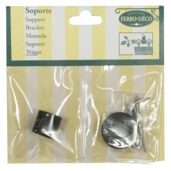 LINEA FERRO DECO - SUPPORTO LATERALE COLORE NERO : vendita online LINEA FERRO DECO - SUPPORTO LATERALE COLORE NERO in offerta
