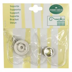 LINEA FERRO DECO - SUPPORTO LATERALE CROMO SATINATO: vendita online LINEA FERRO DECO - SUPPORTO LATERALE CROMO SATINATO in offerta