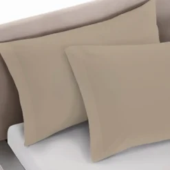 LINEA FRIDA - COPPIA FEDERE IN COTONE 52X82 CM TORTORA: vendita online LINEA FRIDA - COPPIA FEDERE IN COTONE 52X82 CM TORTORA in offerta