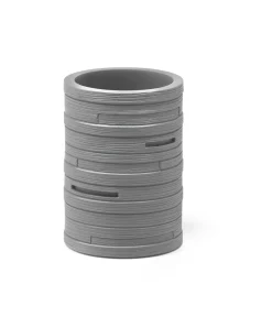 LINEA HELEN - BICCHIERE PORTASPAZZOLINI GRIGIO