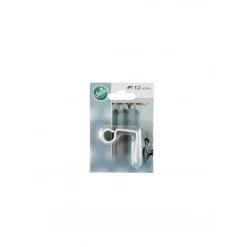 LINEA IDEAS 12 - SUPPORTO IN METALLO CHIUSO COLORE BIANCO: vendita online LINEA IDEAS 12 - SUPPORTO IN METALLO CHIUSO COLORE BIANCO in offerta