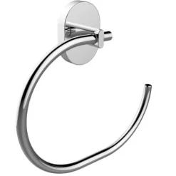 LINEA LINK - PORTA ASCIUGAMANI SEMICERCHIO CROMATO