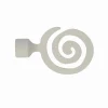 LINEA LOFT - FINALE PER TENDA MOD. SPIRALE COLORE BIANCO : vendita online LINEA LOFT - FINALE PER TENDA MOD. SPIRALE COLORE BIANCO in offerta