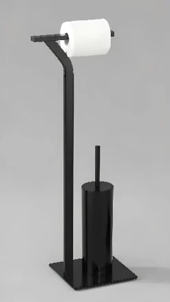 LINEA MASTROTA - PIANTANA PORTAROTOLO/SCOPINO NERO