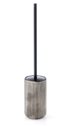 LINEA NAOMI - PORTASCOPINO NERO STRIATO E NERO
