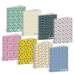 LINEA PATTERN - QUADERNO AD ANELLI 60 FOGLI A4+ QUADRETTI ASSORTITO : vendita online LINEA PATTERN - QUADERNO AD ANELLI 60 FOGLI A4+ QUADRETTI ASSORTITO in offerta
