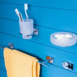 LINEA SMART - APPENDINO 2 POSTI CROMO