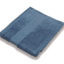LINEA SOLID - ASCIUGAMANO VISO 60X110CM BLU AVIO: vendita online LINEA SOLID - ASCIUGAMANO VISO 60X110CM BLU AVIO in offerta
