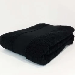 LINEA SOLID - TELO BAGNO 100X150CM NERO : vendita online LINEA SOLID - TELO BAGNO 100X150CM NERO in offerta