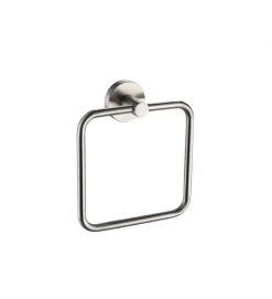 LINEA STEEL - PORTA ASCIUGAMANI ANELLO CROMATO