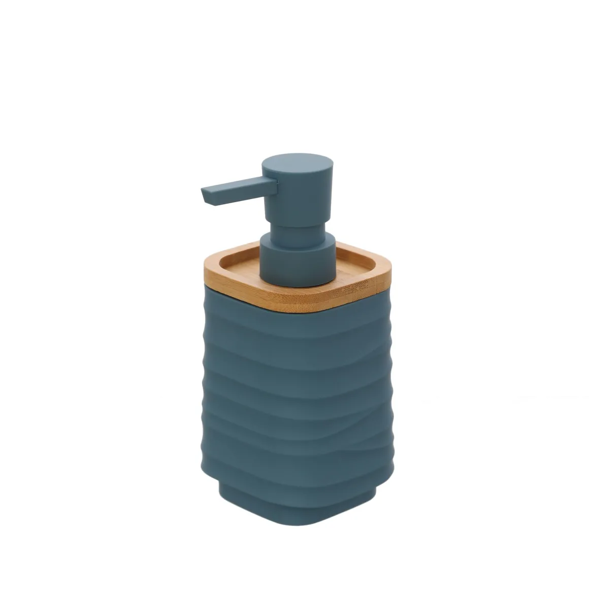 LINEA ALABAMA - DISPENSER SAPONE BLU PASTELLO E NATURALE