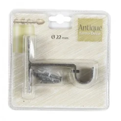 LINEA ANTIQUE - SUPPORTO PARETE COLORE NERO : vendita online LINEA ANTIQUE - SUPPORTO PARETE COLORE NERO in offerta