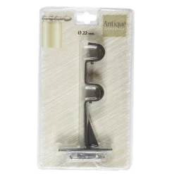LINEA ANTIQUE - SUPPORTO PARETE DOPPIO COLORE NERO: vendita online LINEA ANTIQUE - SUPPORTO PARETE DOPPIO COLORE NERO in offerta