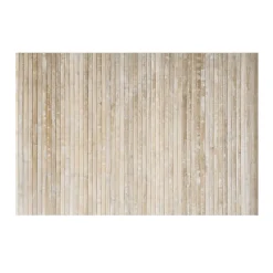 LINEA BAMBOO COOL - TAPPETO IN BAMBU' GESSO 50X140CM: vendita online LINEA BAMBOO COOL - TAPPETO IN BAMBU' GESSO 50X140CM in offerta