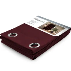 LINEA BLACKOUT - TENDA IN POLIESTERE 140X280CM BORDEAUX: vendita online LINEA BLACKOUT - TENDA IN POLIESTERE 140X280CM BORDEAUX in offerta