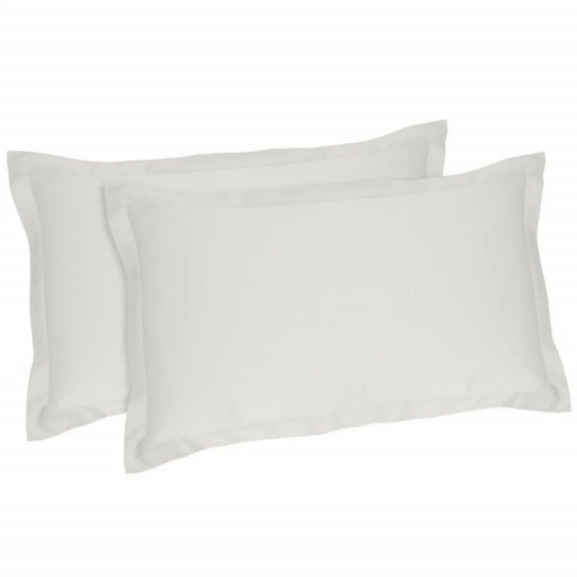LINEA BRIGHT - FEDERA 4 VOLANI IN RASO DI COTONE 52X82CM BIANCO: vendita online LINEA BRIGHT - FEDERA 4 VOLANI IN RASO DI COTONE 52X82CM BIANCO in offerta