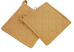 LINEA CHOU - COPPIA PRESINE IN COTONE TRAPUNTATO CM 18X18 OCRA: vendita online LINEA CHOU - COPPIA PRESINE IN COTONE TRAPUNTATO CM 18X18 OCRA in offerta