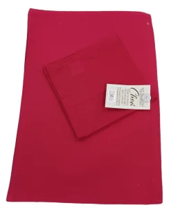 LINEA CHOU - SET AMERICANO IN COTONE TRAPUNTATO ROSSO : vendita online LINEA CHOU - SET AMERICANO IN COTONE TRAPUNTATO ROSSO in offerta