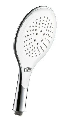 LINEA CIRCE - DOCCETTA 2 GETTI CROMO E BIANCO