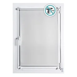 LINEA CLIP&FIX - TENDA A RULLO OSCURANTE AVORIO 45X180CM: vendita online LINEA CLIP&FIX - TENDA A RULLO OSCURANTE AVORIO 45X180CM in offerta