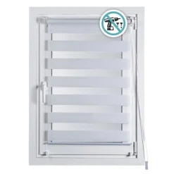 LINEA CLIP&FIX - TENDA NOTTE E GIORNO BIANCA 75X180CM: vendita online LINEA CLIP&FIX - TENDA NOTTE E GIORNO BIANCA 75X180CM in offerta