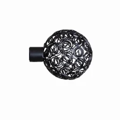 LINEA COLONIAL - FINALE PER TENDA MOD. SFERA ORAFO COLORE NERO : vendita online LINEA COLONIAL - FINALE PER TENDA MOD. SFERA ORAFO COLORE NERO in offerta