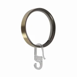 LINEA ECLECTIC - SET 8 ANELLI PER TENDA IN METALLO COLORE BRONZO: vendita online LINEA ECLECTIC - SET 8 ANELLI PER TENDA IN METALLO COLORE BRONZO in offerta