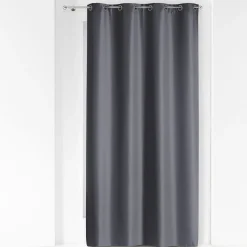 LINEA ESSENTIEL - TENDA CON OCCHIELLI IN POLIESTERE UNITO 140X280CM GRIGIO : vendita online LINEA ESSENTIEL - TENDA CON OCCHIELLI IN POLIESTERE UNITO 140X280CM GRIGIO in offerta